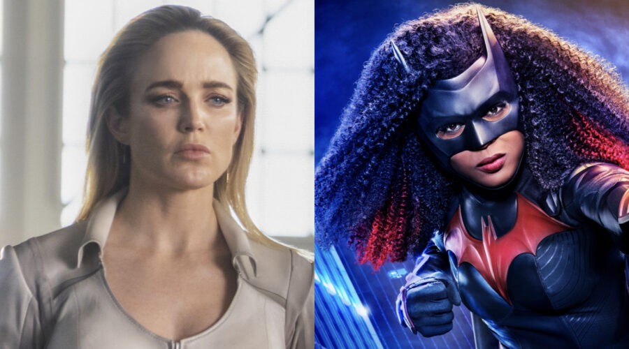 Da sinistra: Caity Lotz in “Legends of Tomorrow” e Javicia Lesley in “Batwoman”. Credits: Warner Bros. Television/Mediaset.