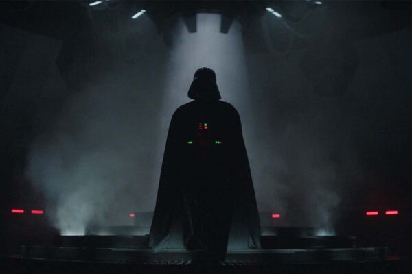 Hayden Christensen in una scena di “Obi-Wan Kenobi”. Credits: LucasFilm/Disney+.