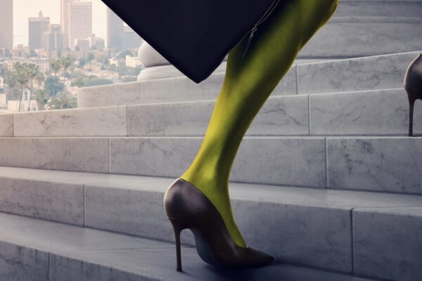 She Hulk, key art della serie tv Marvel in streaming dal 17 agosto su Disney+. Credits: Disney.