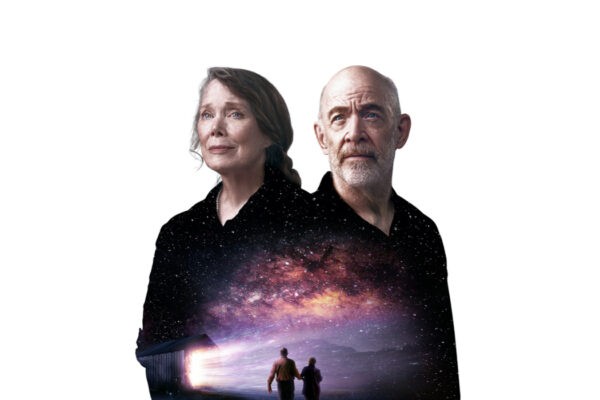 Da sinistra: Sissy Spacek e J.K. Simmons nel poster di “Notte Stellata”. Credits: Prime Video.