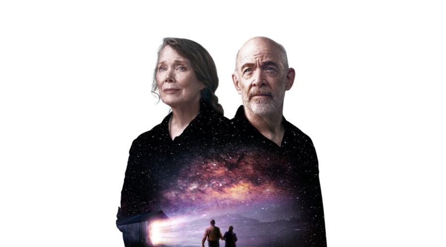 Da sinistra: Sissy Spacek e J.K. Simmons nel poster di “Notte Stellata”. Credits: Prime Video.