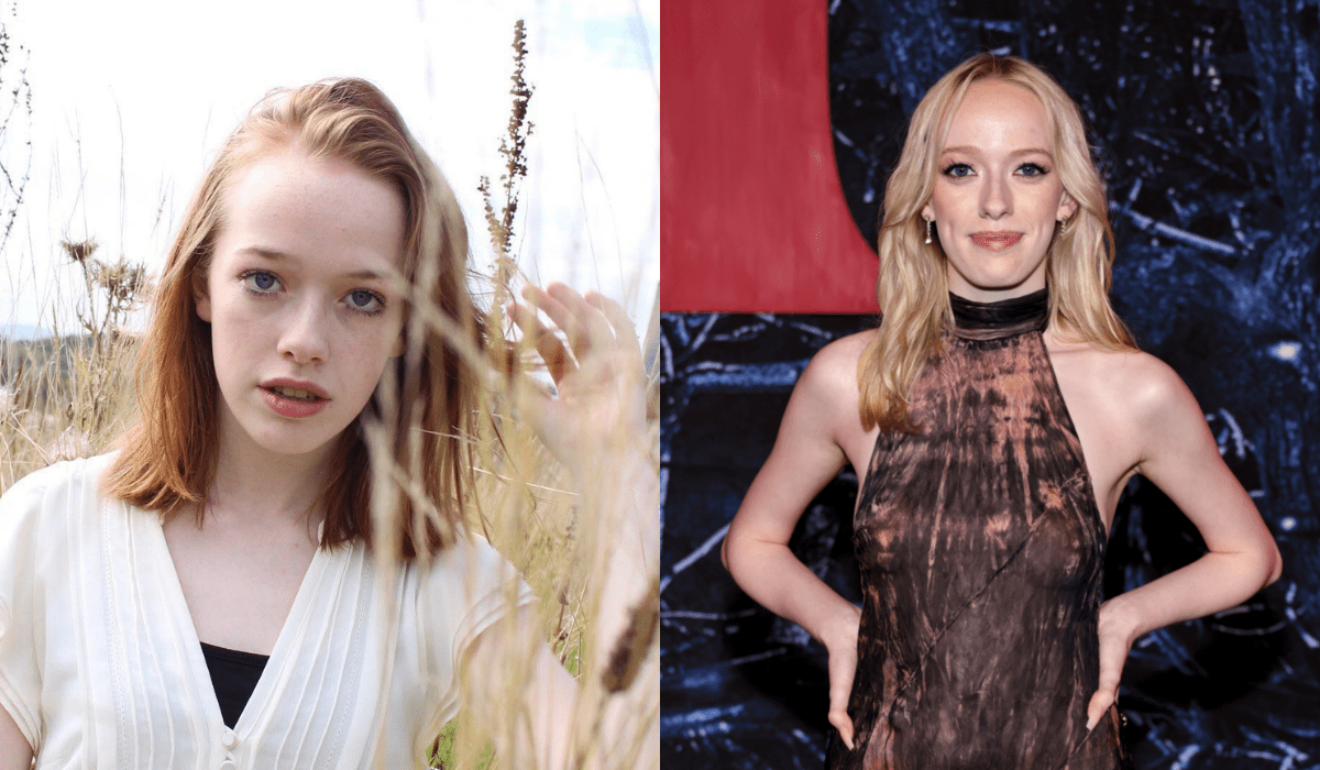 L'attrice Amybeth McNulty, a destra alla première della quarta stagione. Credits: Getty Images/Netflix.