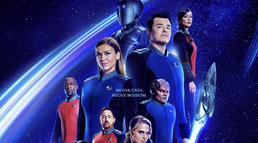 “The Orville 3 New Horizons”, il poster della terza stagione. Credits: Disney+.