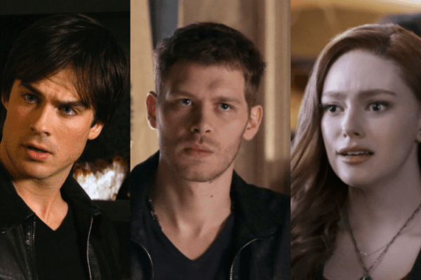 Da sinistra: Ian Somerhalder, Joseph Morgan e Danielle Rose Russell. Credits: Warner Bros Entertainment, Everett Collection e Mediaset.