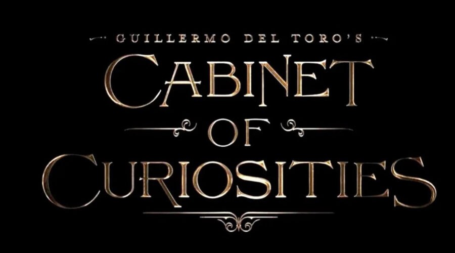 Title card di “Guillermo Del Toro's Cabinet Of Curiosities”. Credits: Netflix.