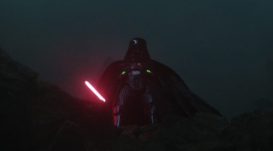 Darth Vader in una scena del sesto episodio di Darth Vader (Hayden Christensen) nel sesto episodio di