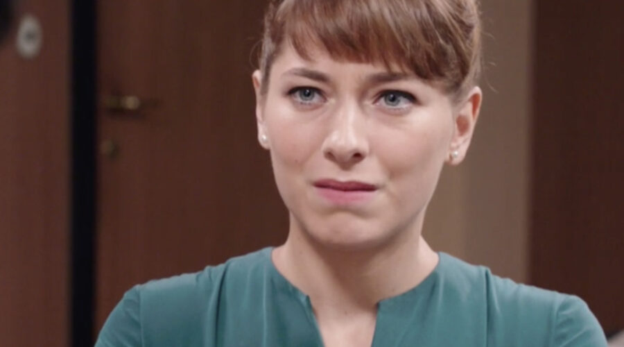 Federica De Benedittis (Roberta Pellegrino) in una scena della puntata 37 de