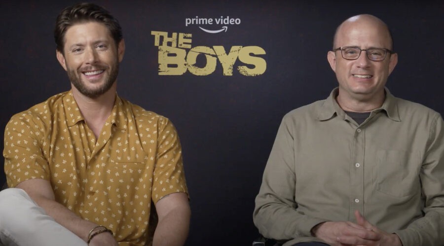 Jensen Ackles e Eric Kripke. Credits: Prime Video/Cattura schermo.