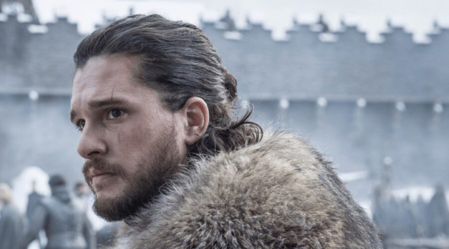 Jon Snow interpretato da Kit Harington in una scena de “Il Trono Di Spade”. Credits: HBO/Sky.