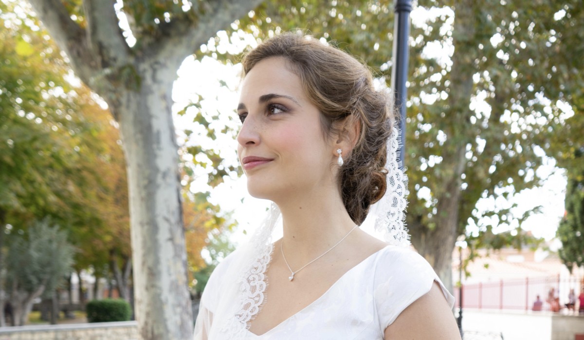 Laura Ledesma (Julia) in una scena di “Un altro domani”. Credits: Mediaset
