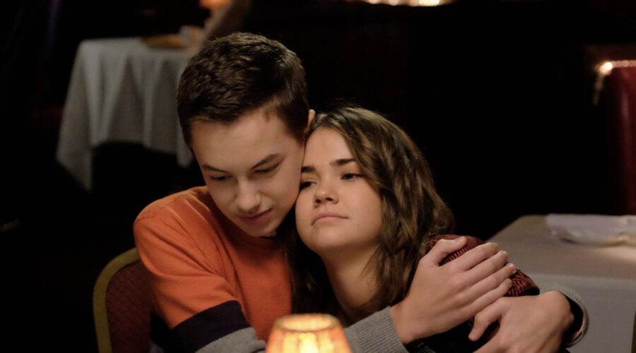 Maia Mitchell, Hayden Byerly In The Fosters Credits Disney Plus