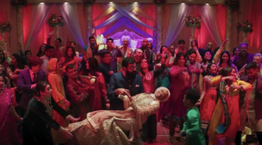 Saagar Shaikh (Aamir) e Travina Springer (Tyesha) danzano nel terzo episodio di 