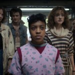 Al centro: Erica (Priah Ferguson) in una scena di “Stranger Things 4”. Credits: Courtesy of Netflix.
