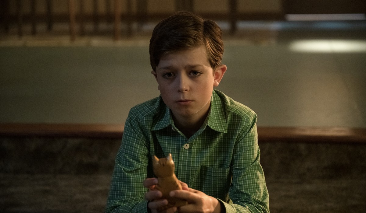 Little Harlan (Justin Paul Kelly) in a scene from the second season of “The Umbrella Academy”.  Credits: Christos Kalohoridis / Netflix © 2020.