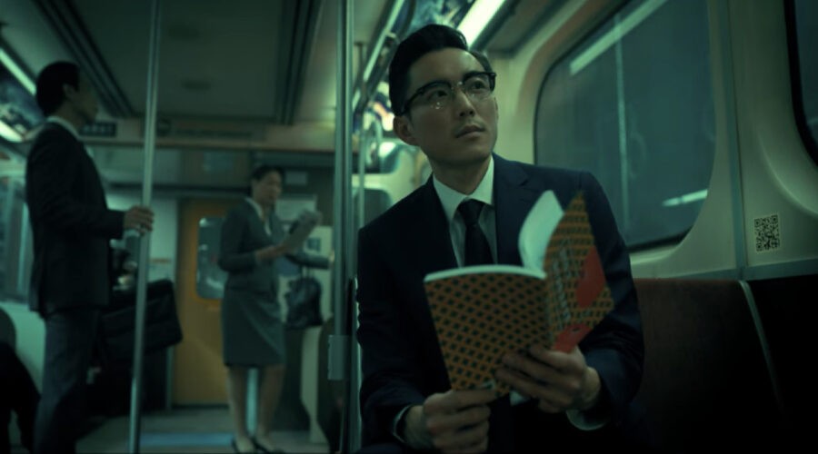 Ben (Justin H. Min) nella scena post credits dell'episodio 10 della terza stagione di “The Umbrella Academy”. Credits: Cattura schermo/Netflix.