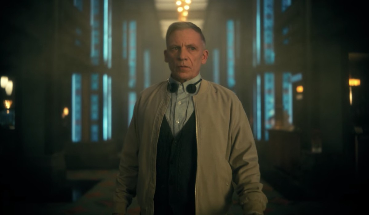 Lester Pocket aka Harlan from grance (Callum Keith Rennie) in a scene from the third season of “The Umbrella Academy”.  Credits: Screen capture / Netflix.