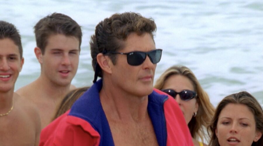 David Hasselhoff In Un Episodio Di Baywatch Credits Sky E Now