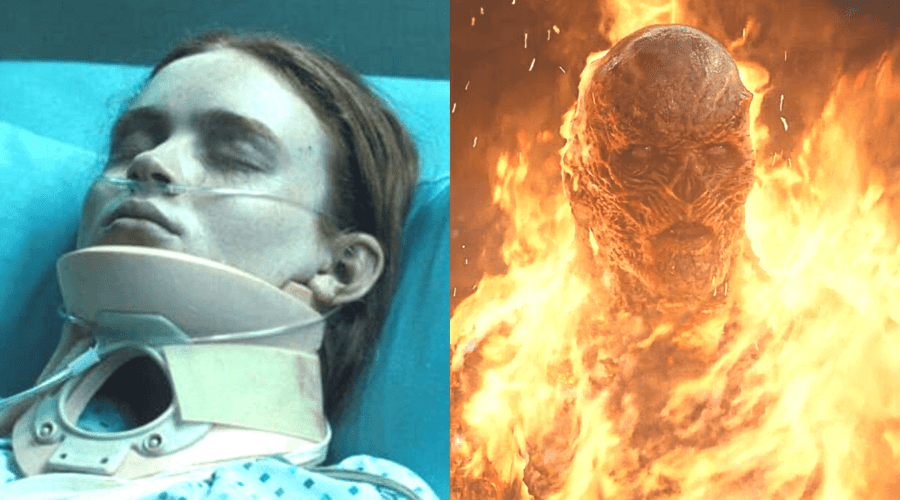 Max e Vecna in “Stranger Things 4”. Credits: Cattura schermo/Netflix.