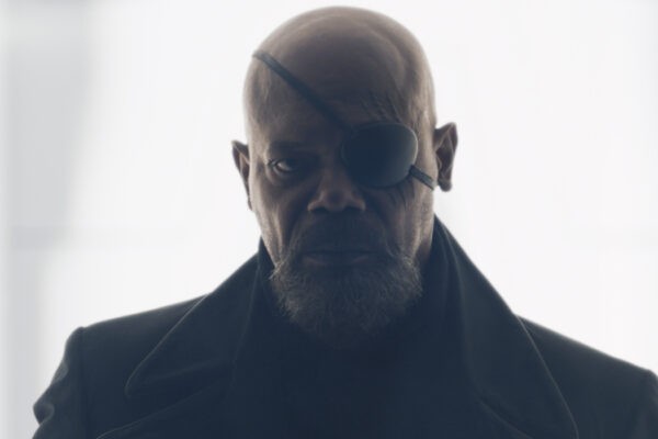 Samuel L Jackson (Nick Fury) In Secret Invasion Credits Disney Plus.peg