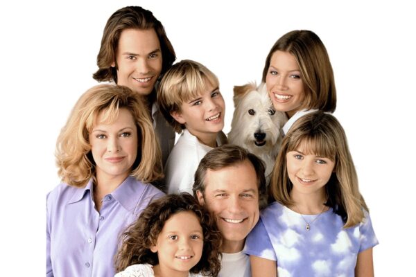 La famiglia Camden di “Settimo Cielo” in streaming su Pluto TV. Credits: Pluto TV.