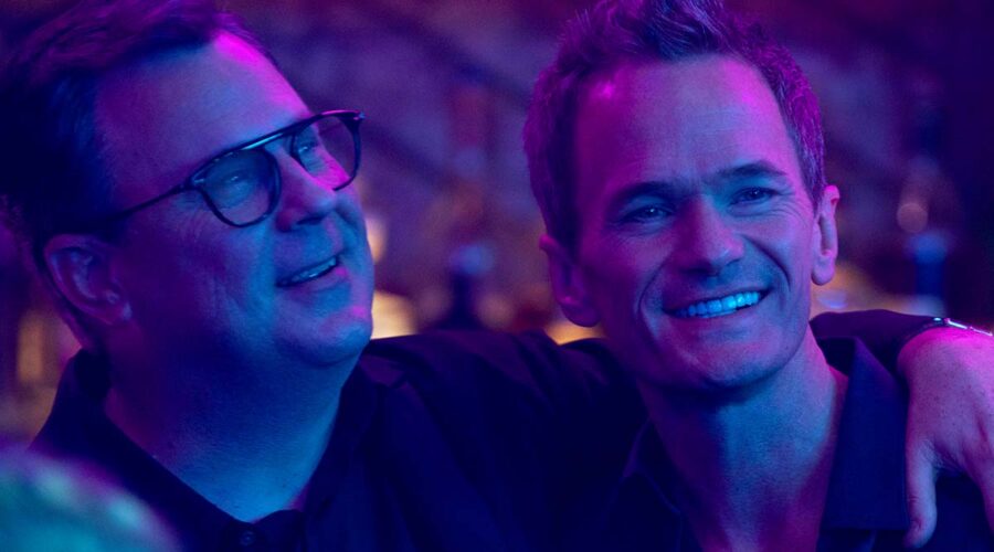 Da sinistra a destra: Brooks Ashmanskas (Stanley James) e Neil Patrick Harris (Michael Lawson) in