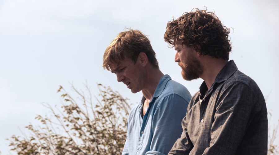 Da sinistra: Albrecht Schuch e Friedrich Mucke in una scena di 