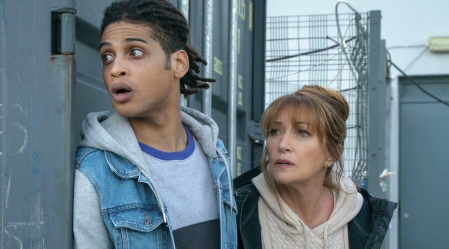 Da sinistra: Paul Tylak e Jane Seymour in