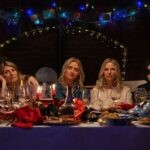 Da sinistra: Eve Hewson, Sharon Horgan, Anne-Marie Duff, Eva Birthistle and Sarah Greene in “Bad Sisters,” coming soon to Apple TV+