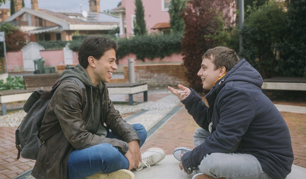 Da sinistra: Francesco Centorame (Elia Santini) e Nicholas Zerbini (Luca