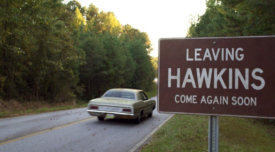 Immagine Tratta Da Stranger Things Episodio 1 Stagione 1 Credits Netflix