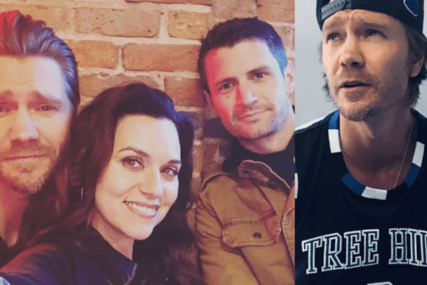 Due scatti di Chad Michael Murray e Hilarie Burton pubblicati su Instagram. Credits: Instagram.