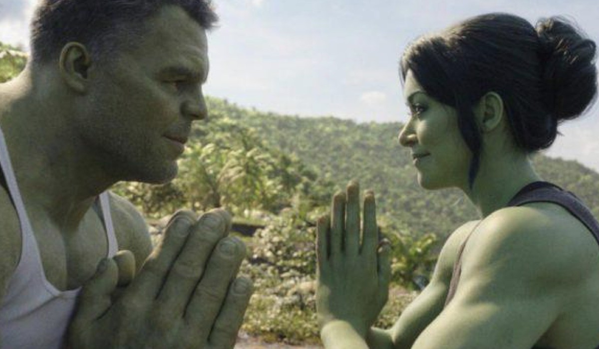 Tatiana Maslany e Mark Ruffalo (Hulk e She Hulk) in 