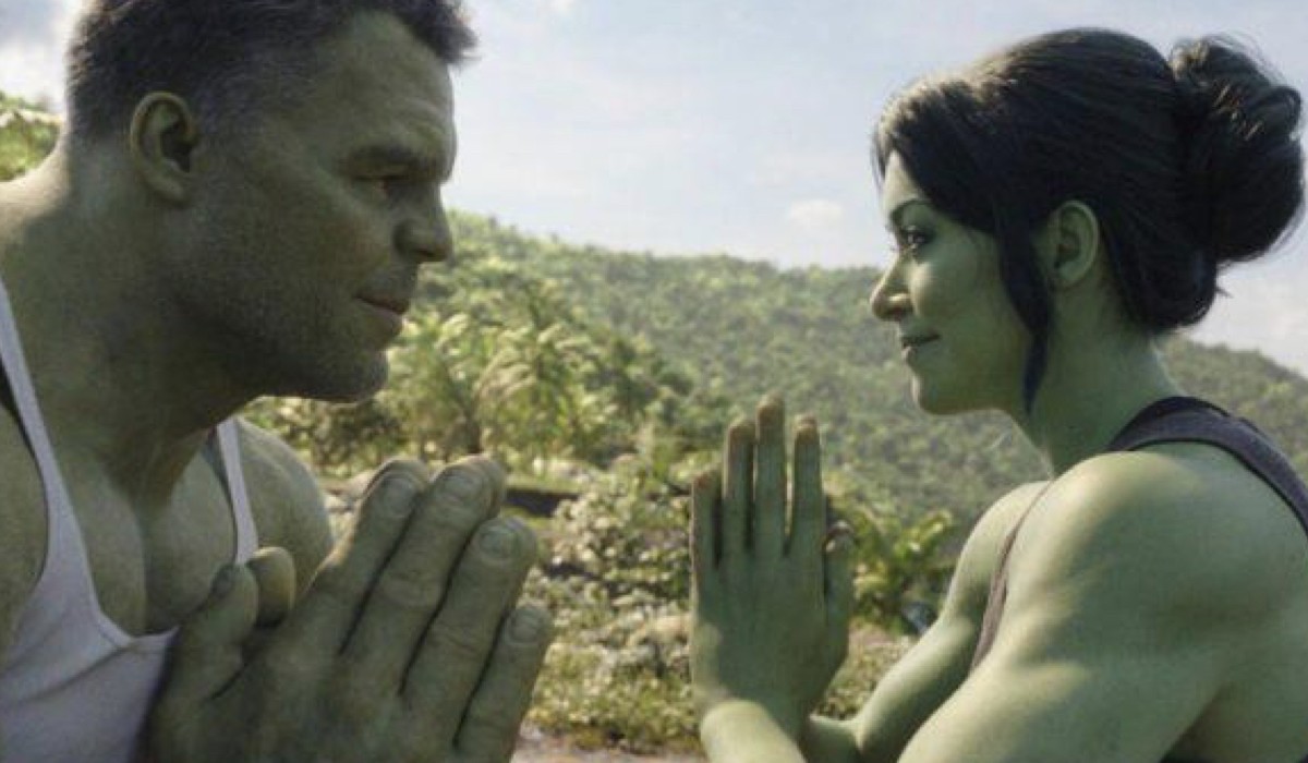 Tatiana Maslany e Mark Ruffalo (Hulk e She Hulk) in
