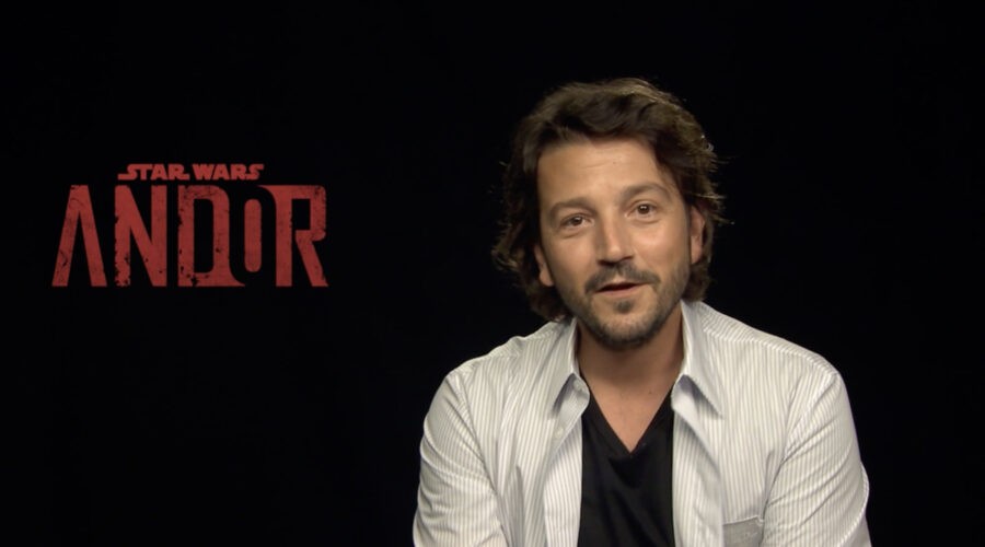 Intervista a Diego Luna per “Andor”. Credits: Cattura schermo/Tvserial.it.