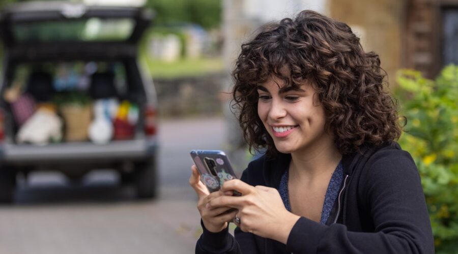 Delia Brufau in una scena di 