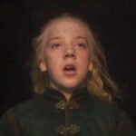 Leo Ashton intepreta Aemond Targaryen, qui nell'episodio 6 di “House of the Dragon”. Credits: Cattura schermo/Sky.