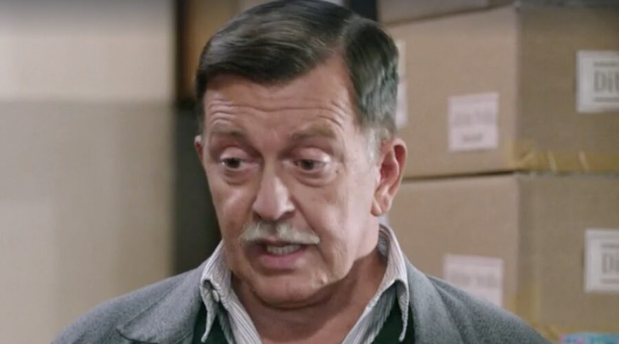 Pietro Genuardi (Armando Ferraris) in una scena della puntata 159 de