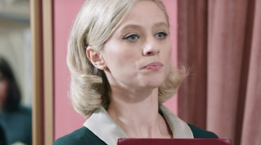 Francesca Del Fa (Irene Cipriani) in una scena della puntata 2 de 