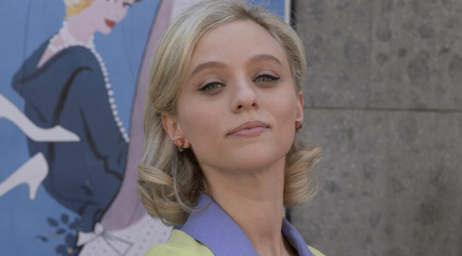 Francesca Del Fa (Irene Cipriani) in un posato per