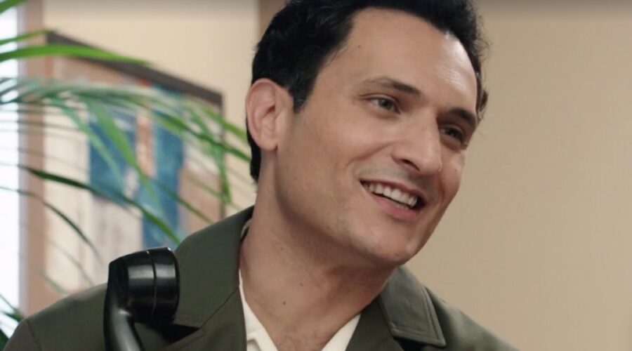 Alessandro Tersigni (Vittorio Conti) in una scena della puntata 1 de