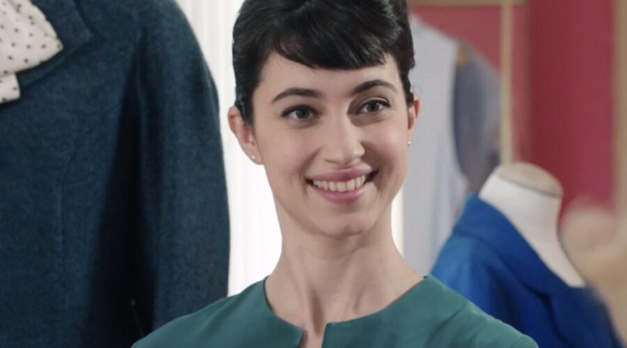 Clara Danese (Elvira Gallo) in una scena della puntata 2 de 