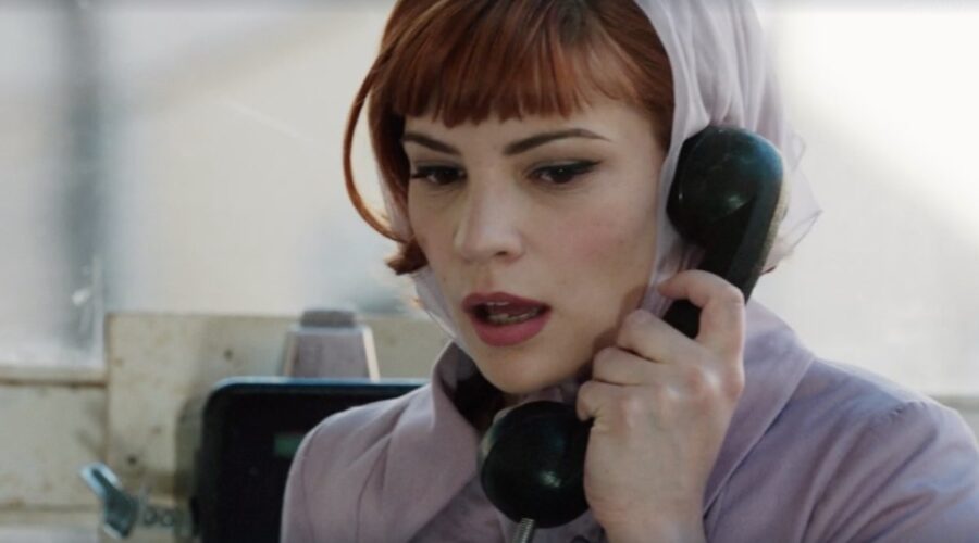 Gaia Bavaro (Gemma Zanatta) in una scena nella puntata 3 de