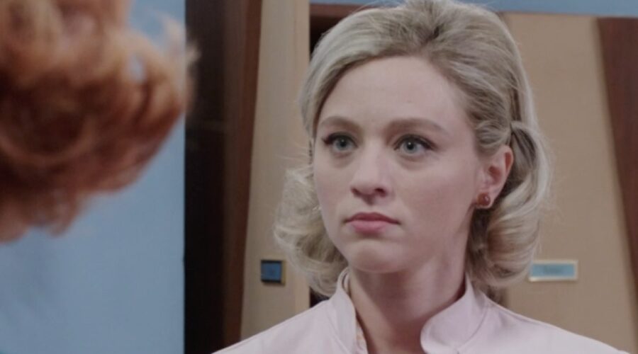 Francesca Del Fa (Irene Cipriani) in una scena della puntata 8 de 