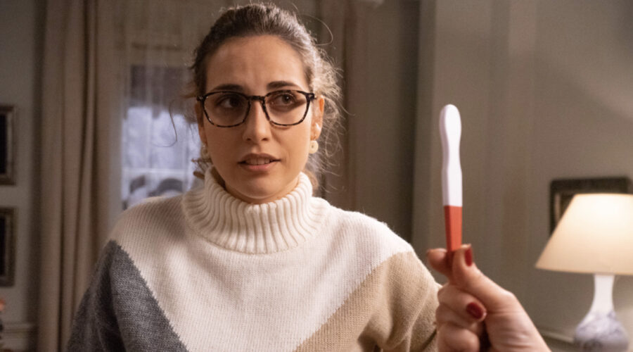 Laura Ledesma (Julia) in una scena di “Un altro domani”. Credits: Mediaset