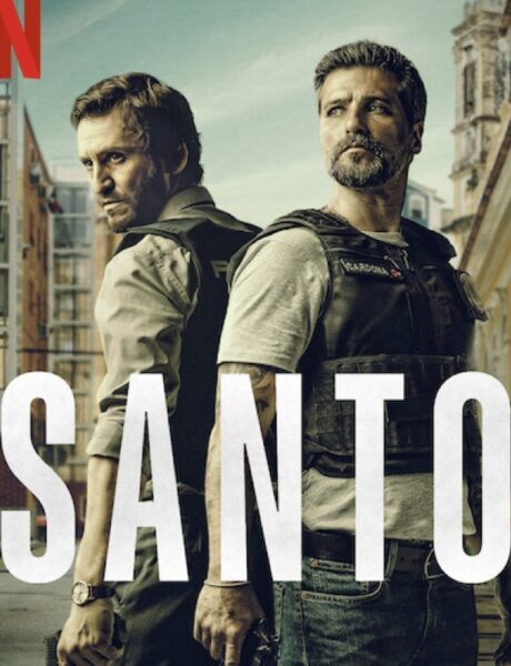 Locandina Ufficiale Santo Credits Netflix