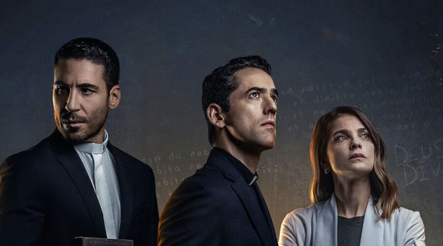 Miguel Ángel Silvestre, Luis Gerardo Méndez E Irene Azuela In Gli Inviati (Los Enviados) Credits Paramount Plus