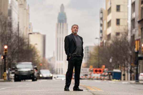 Sylvester Stallone in una scena di “Tulsa King”. Credits: Paramount+.