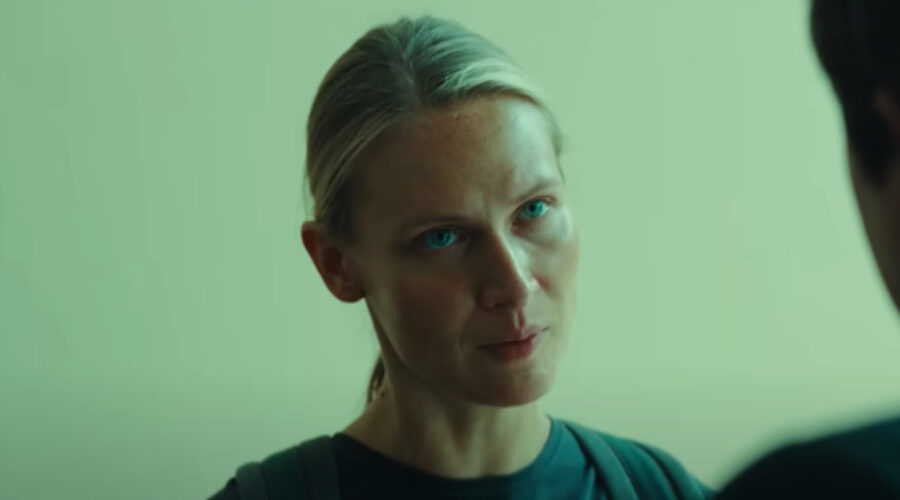 Agnieszka Żulewska interpreta Jaśmina in una scena dal trailer de 