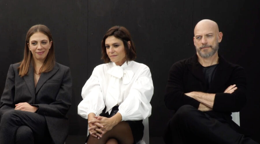 Corpo Libero, intervista ad Antonia Truppo, Filippo Nigro e Barbara Cichiarelli. Credits: Fotogramma/Tvserial.it.