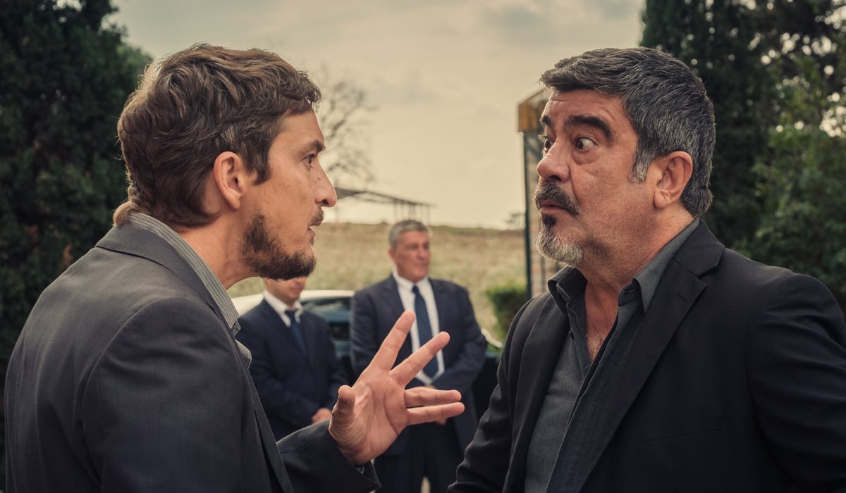 Da sinistra: Alessandro Tiberi e Francesco Pannofino in